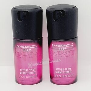 x2 MAC Cosmetics Fix+ Compassion Setting Spray Brand New In Box